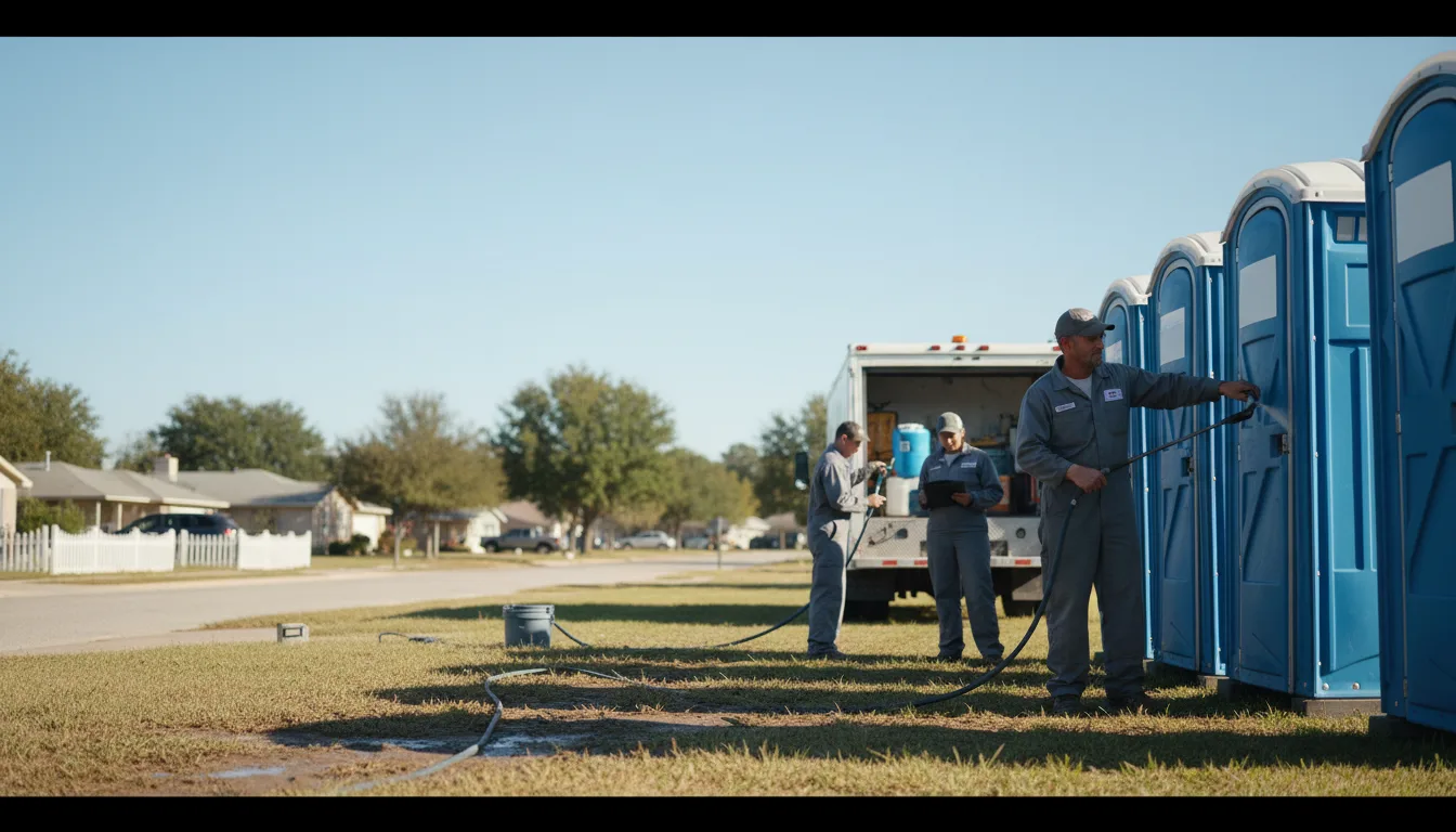 Long-Term Portable Toilet Rental in Hanna City, IL near me